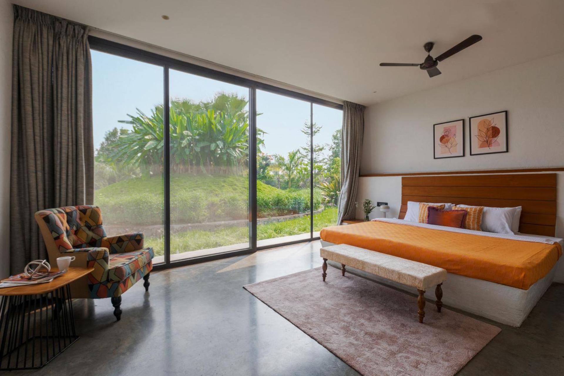 Open House By Stayvista - Nestled In Nature, Featuring A Swimming Pool & Expansive Lawn For A Serene Retreat Shikrapur Buitenkant foto